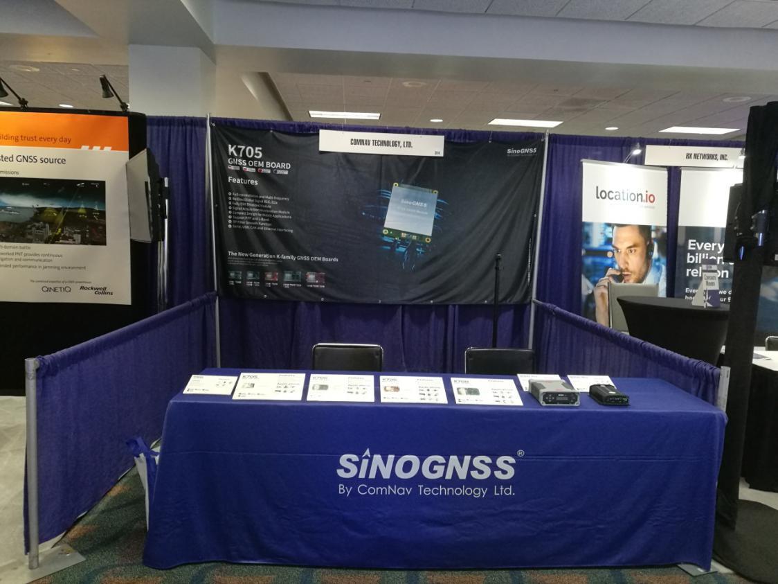 ComNav Technology as the only Chinese High-precision GNSS Corporation showcased in ION GNSS+ 2018