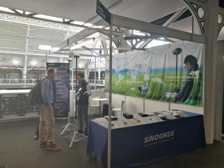 ComNav Technology showcases in GEO BUSINESS 2018