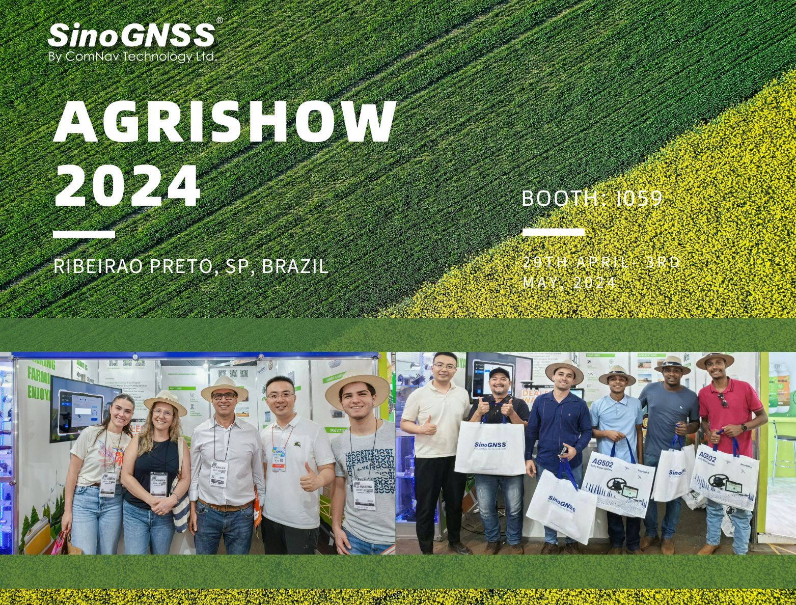 Empowering Agriculture: ComNav Showcases Innovations at Agrishow 2024