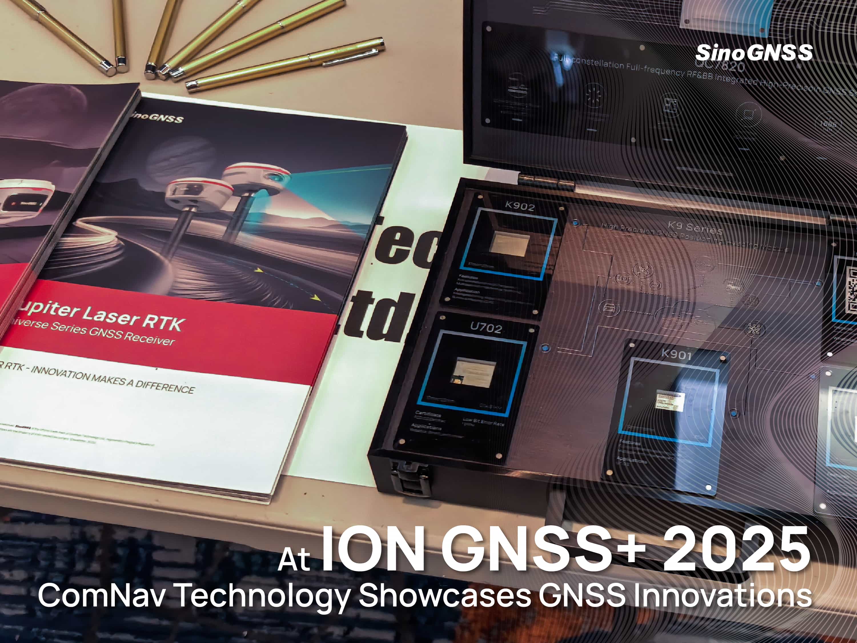 ComNav Technology présente ses innovations GNSS au salon ION GNSS+ 2025