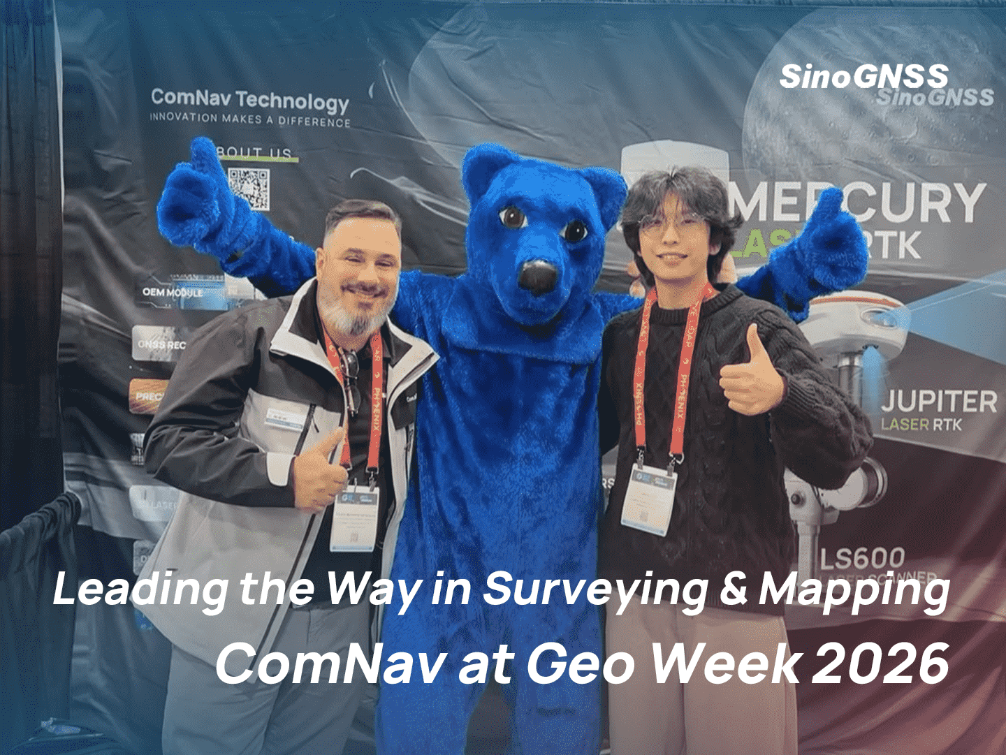&Agrave; la pointe de la topographie et de la cartographie : ComNav &agrave; la Geo Week 2026