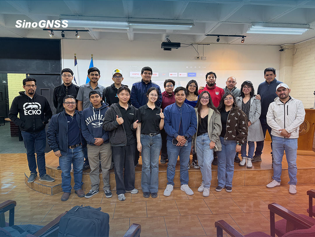 Potenciando a los futuros profesionales de la topograf&iacute;a en Guatemala con tecnolog&iacute;a GNSS